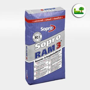 Sopro RAM 3® Renovier- & AusgleichsMörtel - Garten Leber